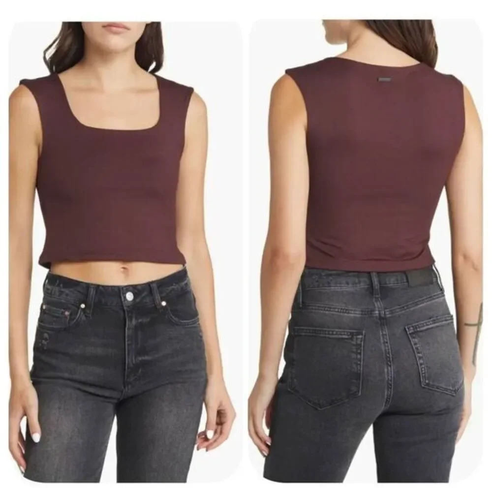 NWOT All Saints Tamie U-Neck Muscle Tank Sz 4